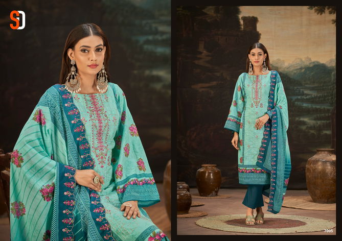 Bin Saeed Vol 7 By Shraddha Nx Cotton Pakistani Suits Wholesale Price In Delhi
